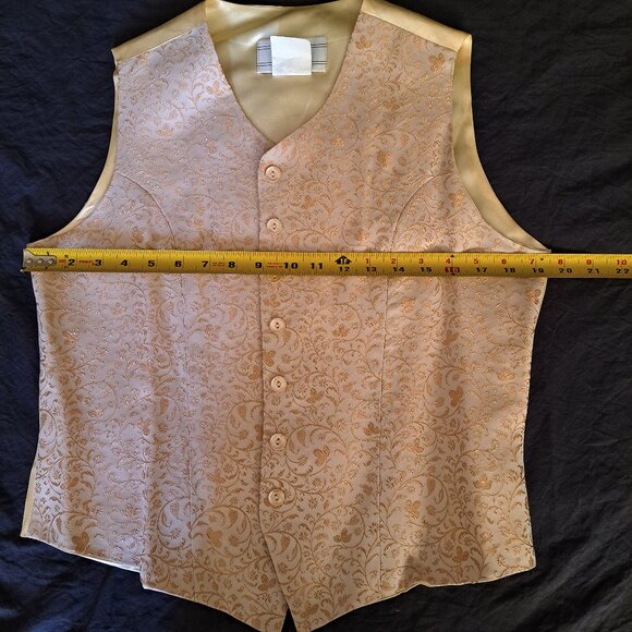 Women's Dress Vest with detailed embroidery stitch - vintage like new - Picture 8 of 11